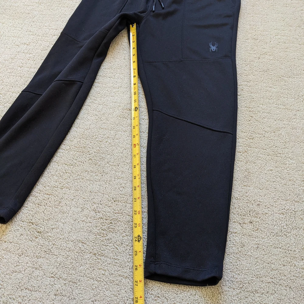 Spyder Men Sweatpants M Black Active Jogger Athletic Gym Casual Comfy Athleisure - Picture 5 of 5